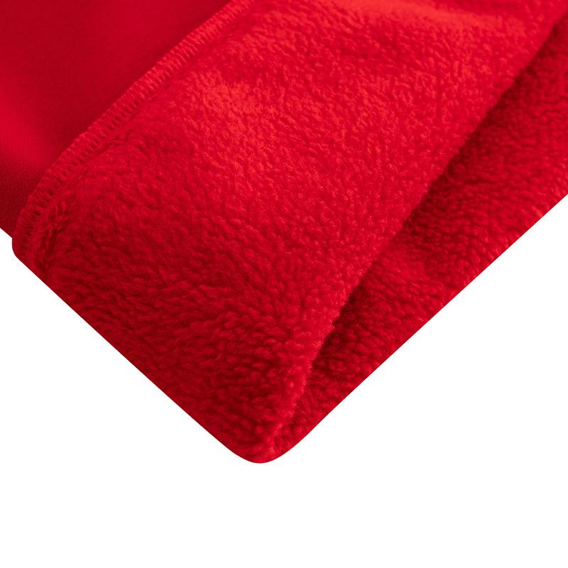 Anta Fleece Trendy Casual Sports Pullover Hoodie Unisex hoodies Deep-Red 972618704N-6