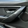 Sports Style ABS Carbon Fiber Car Inner Door Handle Cover For BMW 3 F0 14 15 16