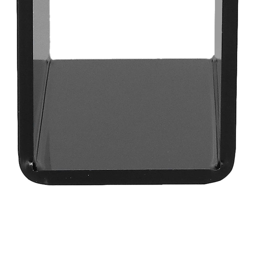 Multi-purpose Black Napkin Holder Acrylic 12x11x5cm Napkin Rack Bar Napkin Holder Restaurant