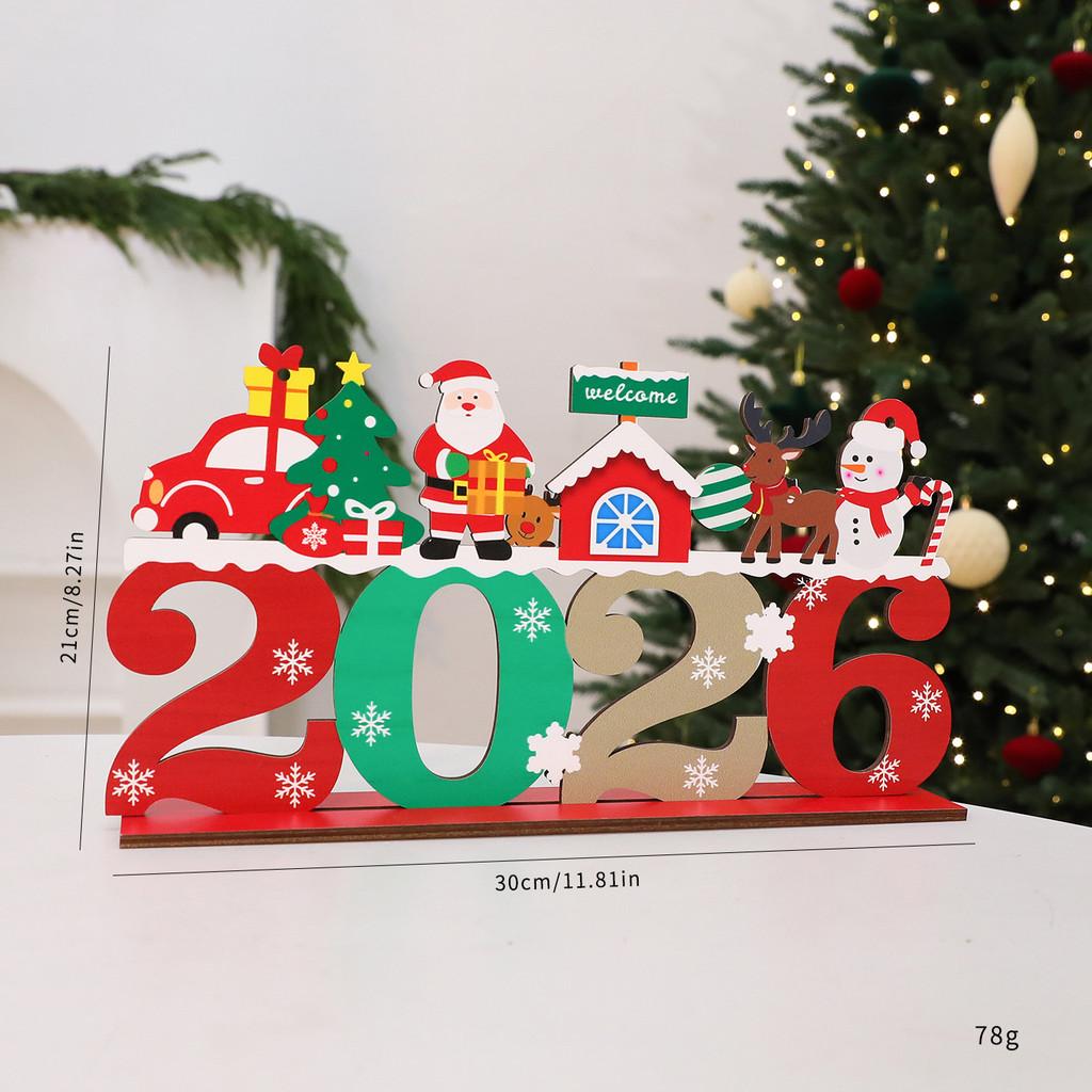 Christmas Tree Ornaments With Density Board Material For Holiday Home Decor