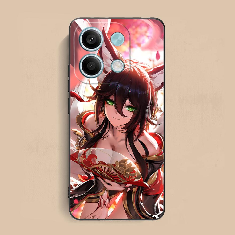 HSR Fugue Matte TPU Mobile Phone Case for Xiaomi Redmi Note 14 13 12 11 S Pro Plus 4G 5G Colorful Printing Cover