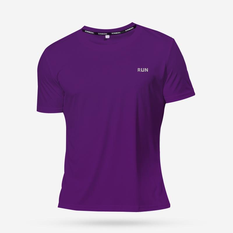 Camiseta Deportiva Multicolor de Manga Corta de Secado Rápido Jerseys de Gimnasio Camiseta de Fitness Entrenador Camiseta de Running Ropa Deportiva Transpirable para Hombre