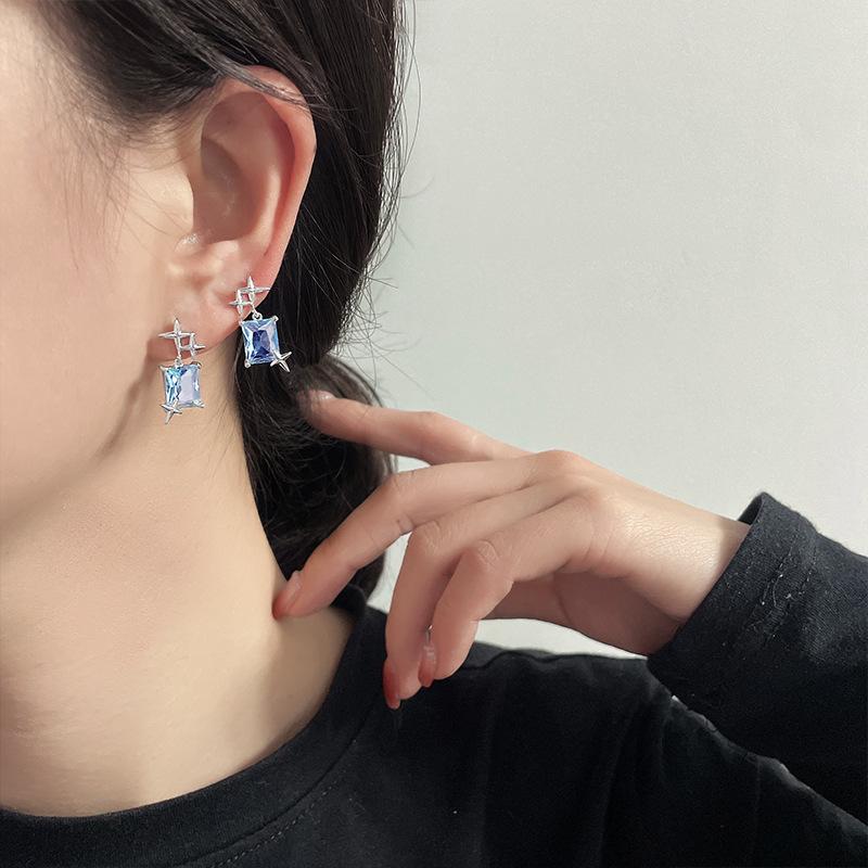 Lindon Women Copper Alloy Zircon Earrings Drop Earrings For Women Wedding Party Gifts