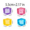 High Density Gel Cube Square Decompression Vent Toy Squishy Stress Relief Sensory Stress Ball Squeeze Toys For Decompressio
