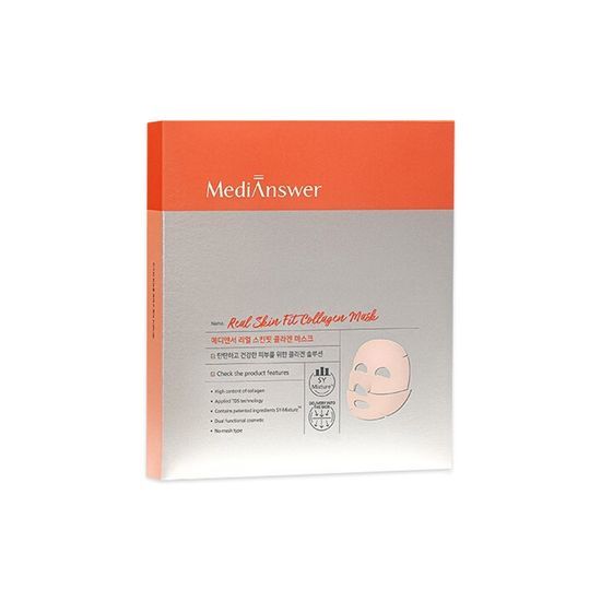 MediAnswer Real Skin Fit Collagen Mask (4 sheets)