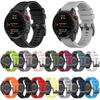 REYDA Silicone Band Compatible with Garmin Fenix 8 47mm/E 47mm, 22mm Quick Fit Watch Band Soft Breathable Silicone Bracelet Sport Wristband