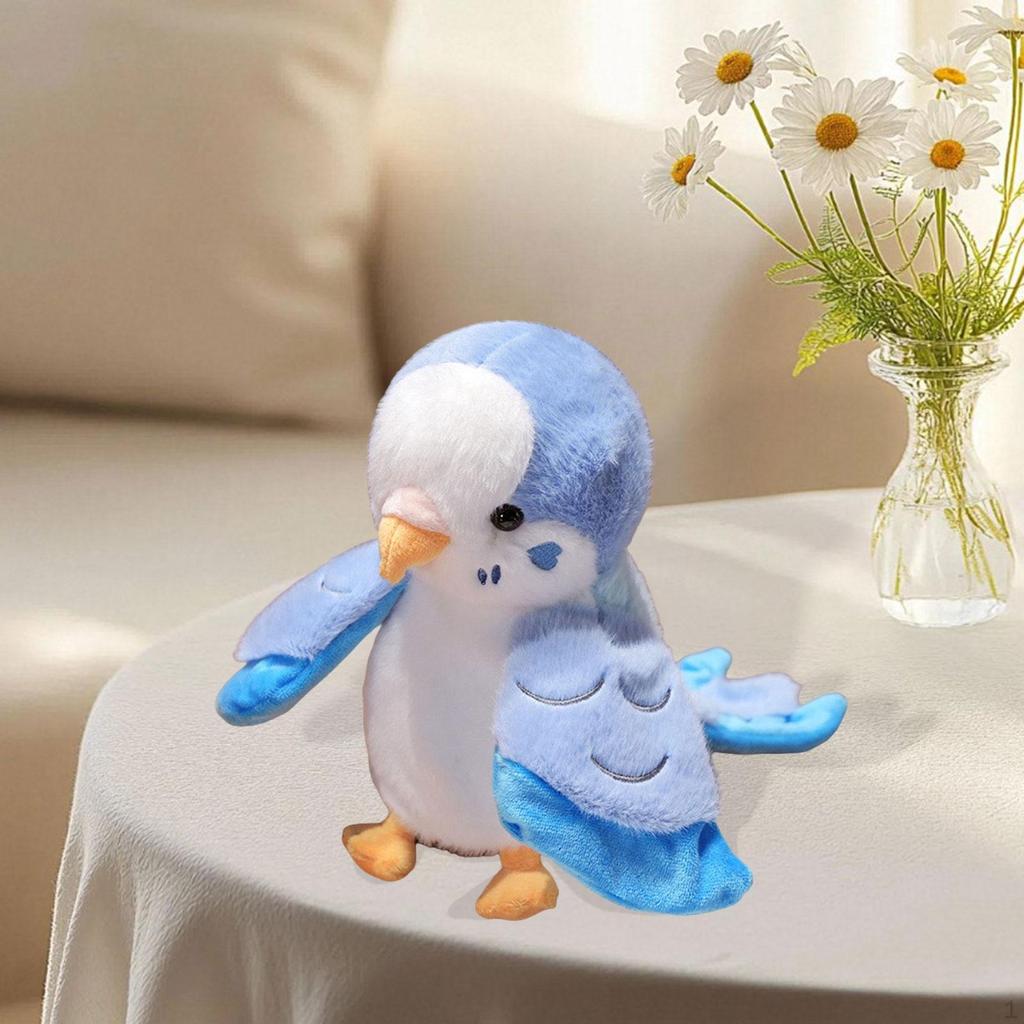 20cm Parrot Hand Puppet, Animal for Preschool Storytelling Events