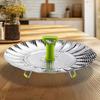 Stainless-Steel Steamer Basket Expandable Veggie Steamer Basket Steaming Basket Steamer Insert for Veggie Fish Seafood Cooking