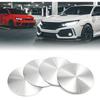 Generic Wheel Center Hub Cap Decal Sticker Plating Magnet Sticker 4pcs