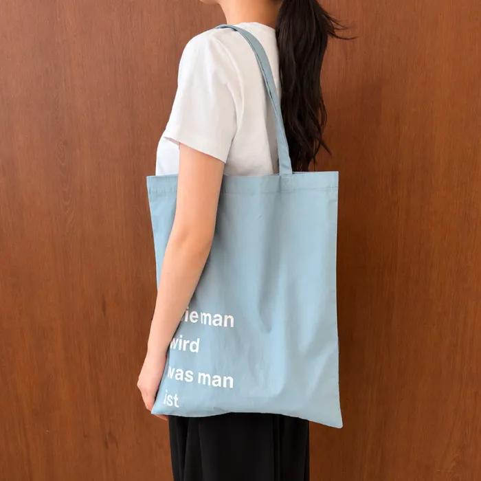 Dot Signature Logo Bag / Grey