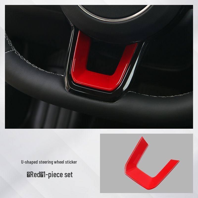 Zeekr 001 Steering Wheel U-Shaped Decorative Frame Patch Sticker
