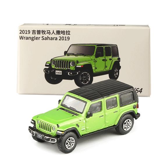 Alloy Off-road Vehicle Model Toy Car Wrangler Suspension Slide 164 Scale