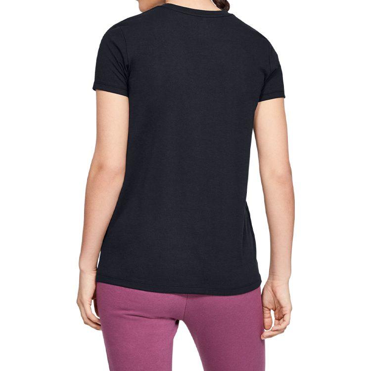 Under Armour Crew Neck T Shirt Women's Black 1346844-002