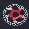 Disc Flotant Șase 160mm Disc de Frână Bicicletă de Munte Accesoriu Ciclism(Negru argintiu )