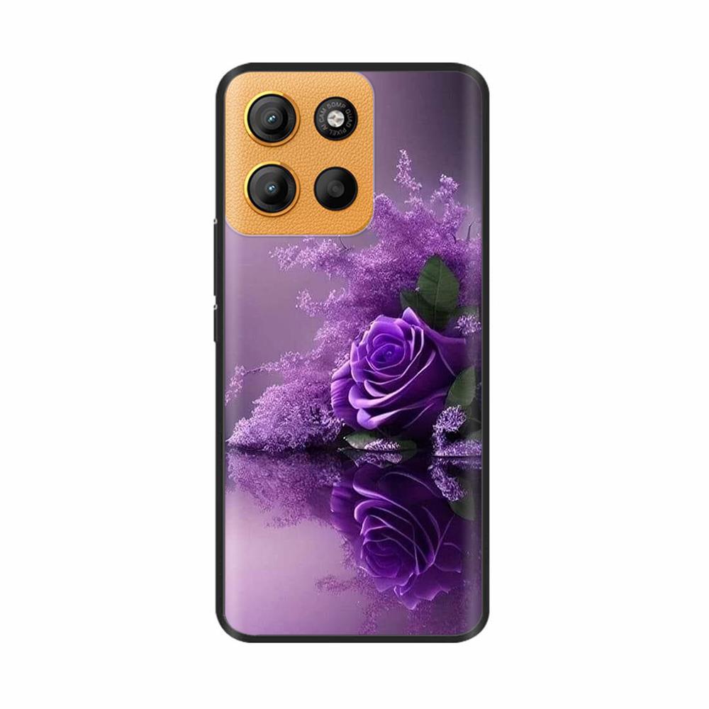 For Motorola G15 Case Cute Phone Case Funny Back Cover For Moto G15 Power Camera Protection Soft Original Liquid Silicone Cases