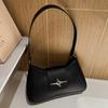 2026 Classic Y2K Small Purse Luxury Brand Female Handbags Vintage PU Leather Shoulder Bags for Women Daily Ladies Underarm Bag