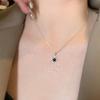 Temperament Square Luxury Creative Korean Style Necklace Women Necklace Cool Choker Clavicle Chain