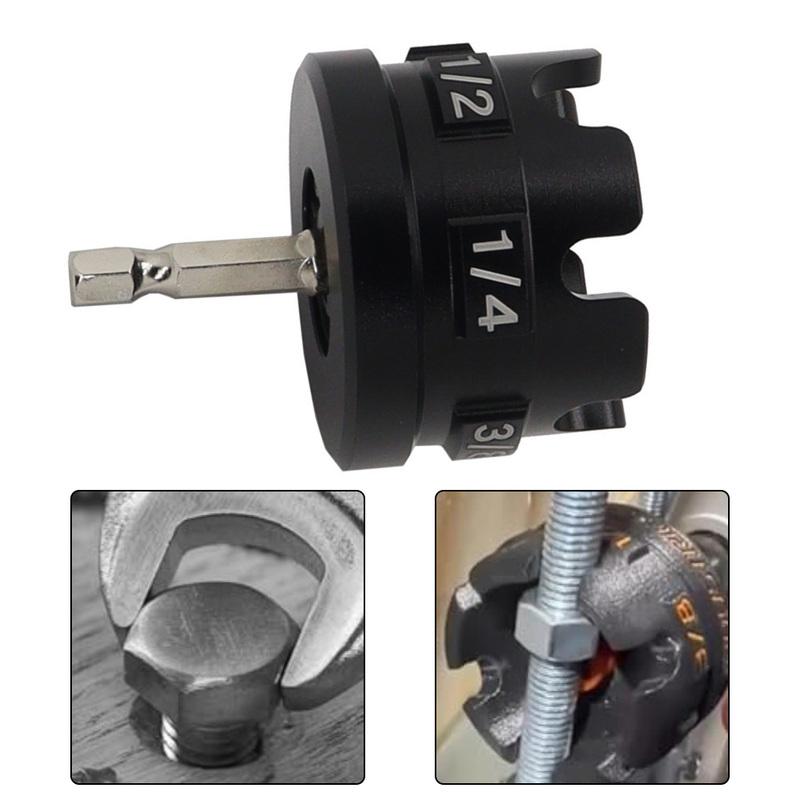 

Hexagonal Handle As Shown In The Figure Drill Bit Attachment Complex tallations Electrician Tool For 1 2 Threaded Rod