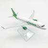 Display Boutique Decoration 16CM Indonesia Citilink Airways A320 Airplane Model Diecast Metal 1/400 Scale Planes Toy for Childre