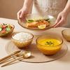 TAYOHYA Amber Galaxy 8-Piece Dinnerware Set