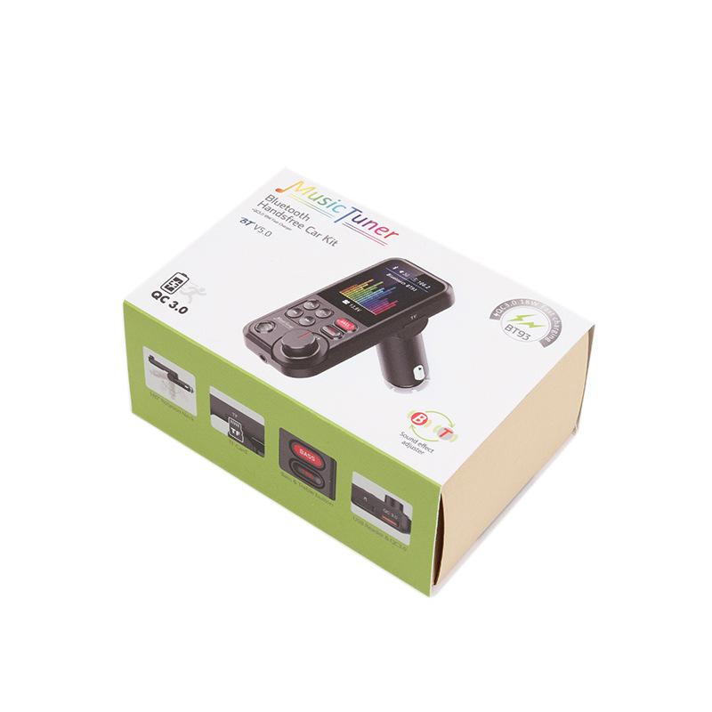 BT93 Car Mp3 Player U Disk Lossless HIFI Bass Equalizer Music Car Bluetooth FM Transmitter