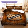 Name Custom FC Volendam Pattern Bedding Set Quilt Cover Pillowcase Home Decor Gift (1 * duvet cover + 2 * pillowcase, without core)