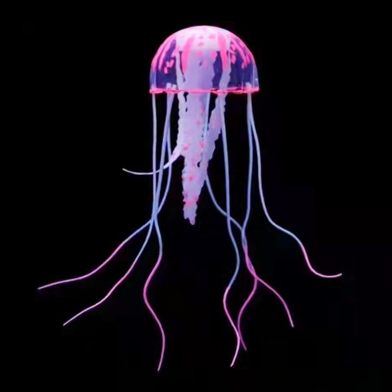 Luminous Multi-color Jellyfish Aquarium Decoration Ornament