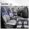 Red Flag HS3 Universal Leather Car Seat Cover: Breathable, Perforated, Four-Season Full Coverage Cushion