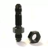 0-Degree AN6 AN8 AN10 AN4 Aluminum Alloy Radiator Oil Cooler Pipe through Wall Extension Joint Straight Nut Connector for Modifi