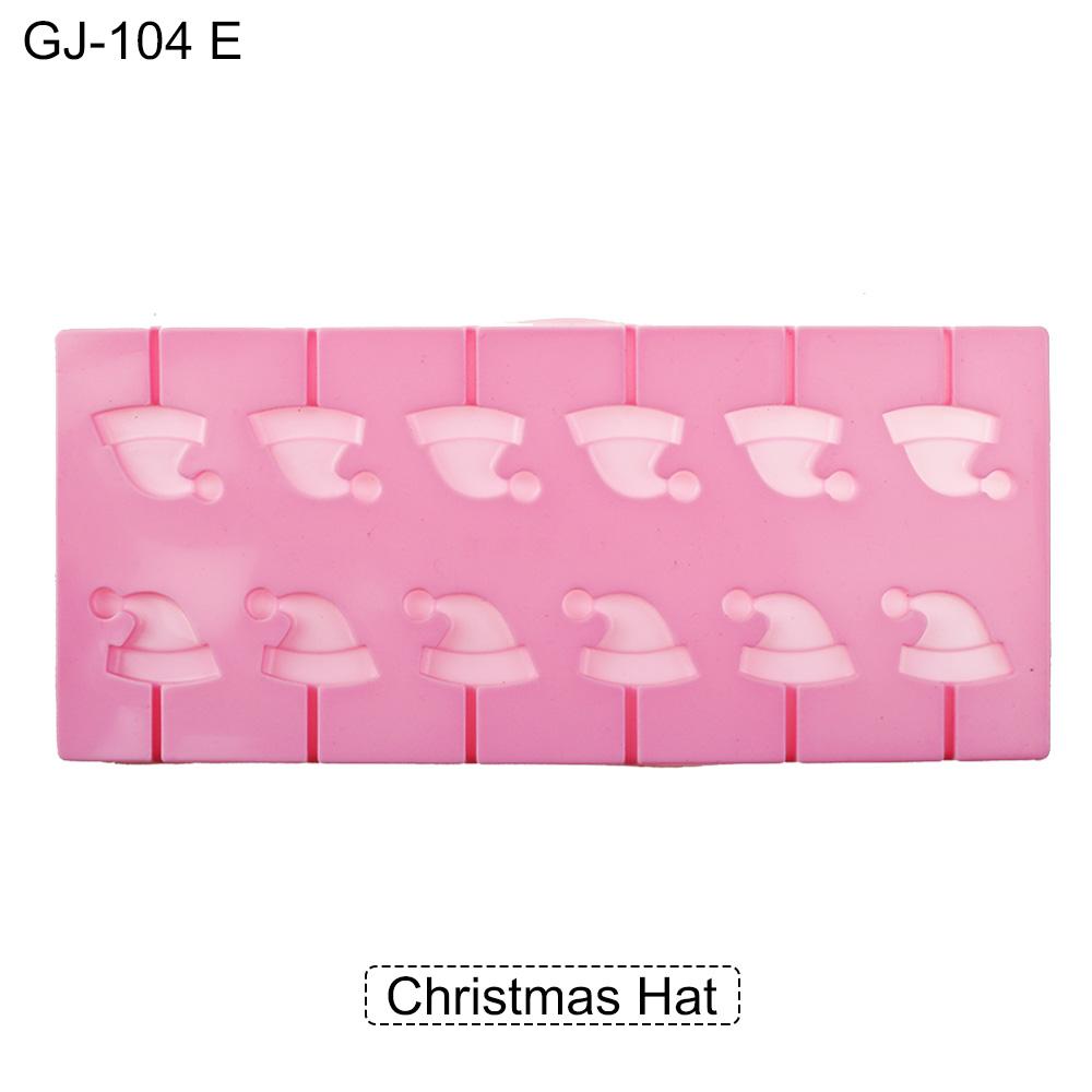 1Pcs 12 Lattice Silicone Lollipop Mold Household Diy Chocolate Candy Baking Tool Cake Dessert Decoration Cheese Stick Soft