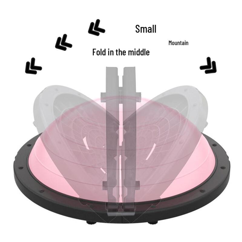 Longchan Foldable Bosu Balance Ball