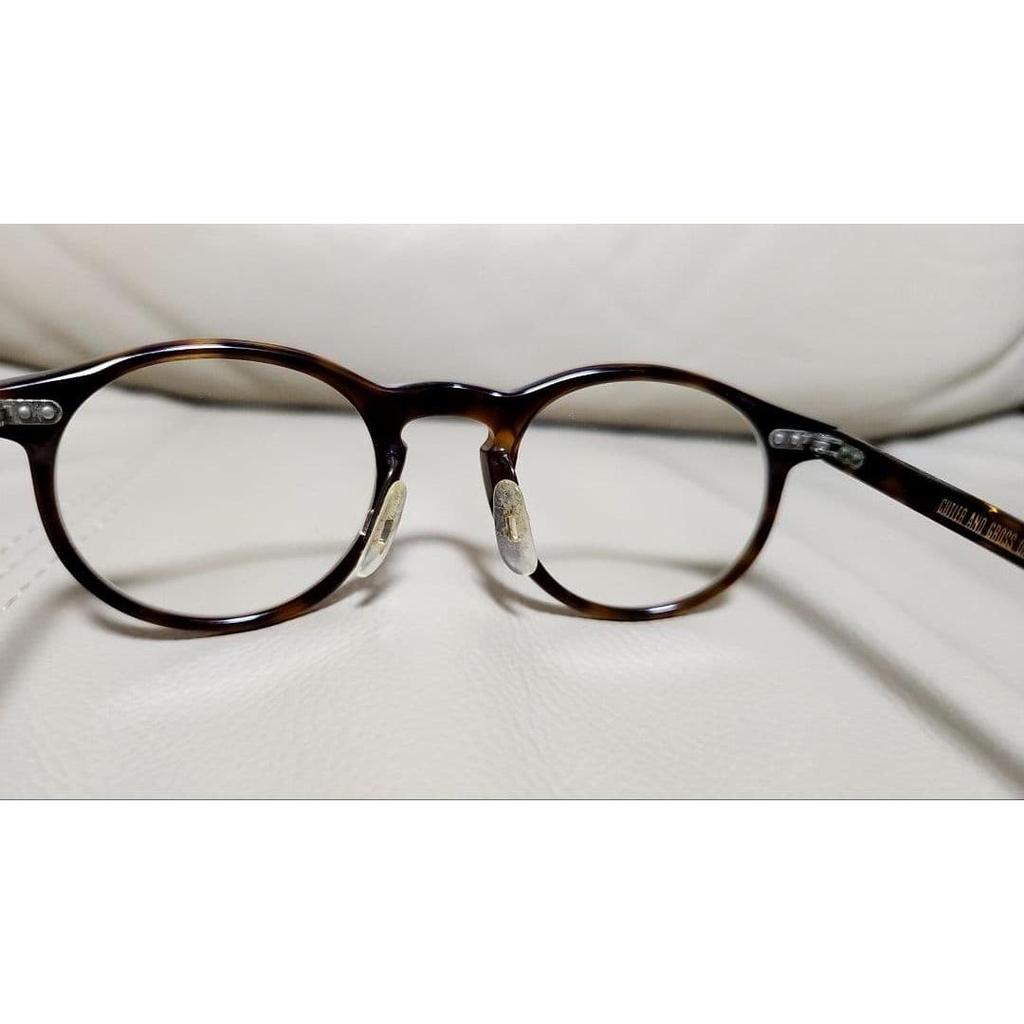 Used Cutler and Gross M0703 Round Glasses Rare Item Discontinued Model