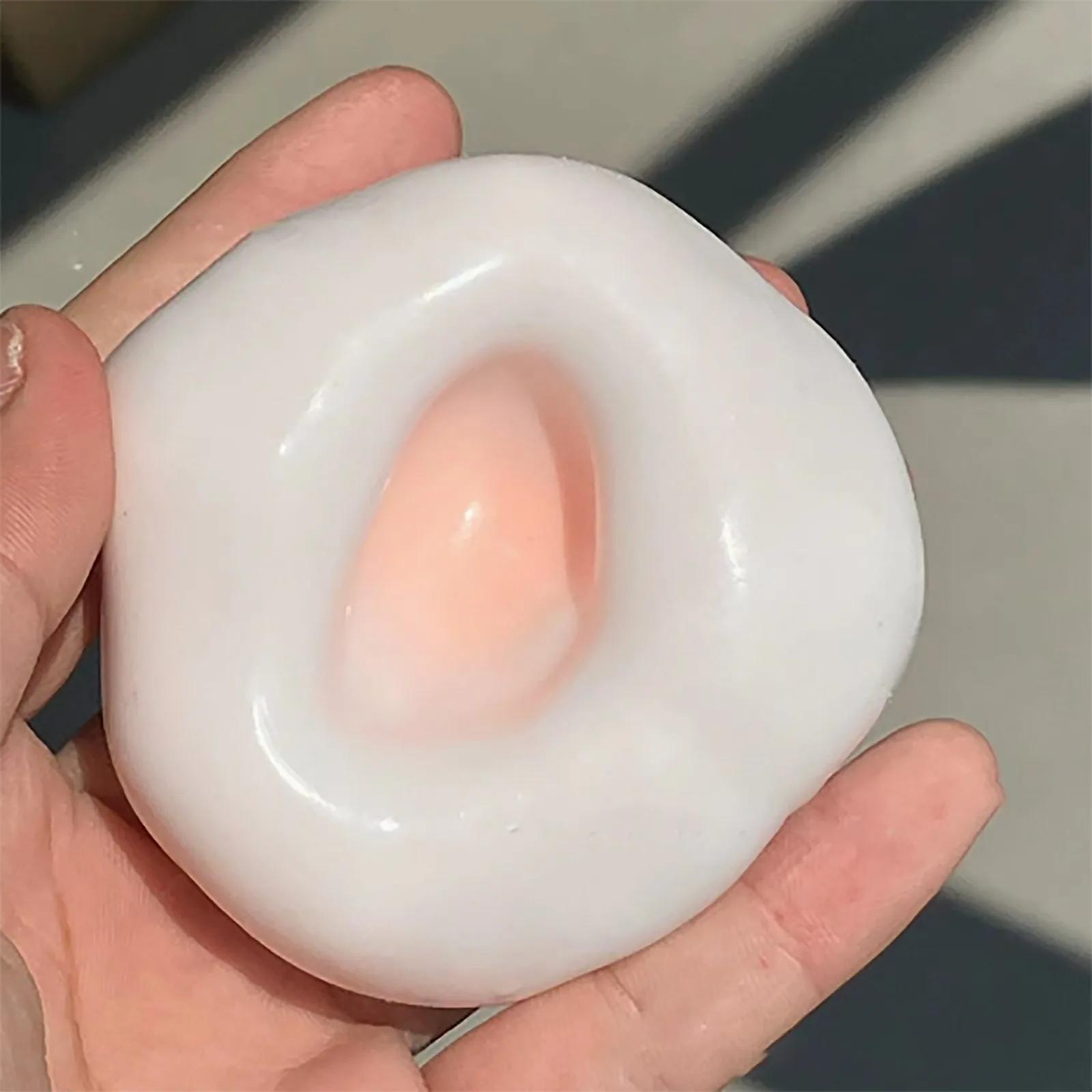 

Unwind Sphere Squishy Toys Plasticity Ice Skin Super Plush Ultra-Thin Sticky Handmade Sphere Light Squeez Stress Relieving Toys