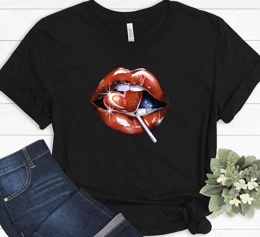 LIPS Retro Valentine s Day Cute Heart Funny Couple SweaT shirt Coffee Mug Vintage 2XL