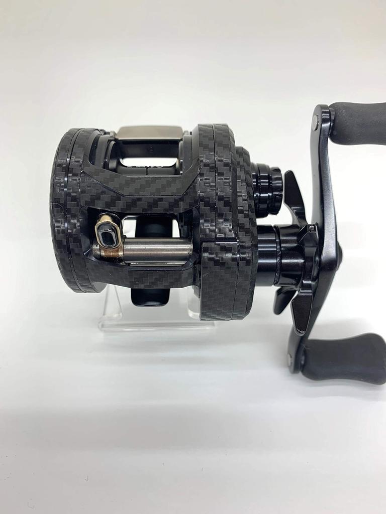 CUSTOM Custom Decal for YOROI 18 Ryoga 1016 Baitcasting Reel SEAT.JP (Black, Left-Handed)