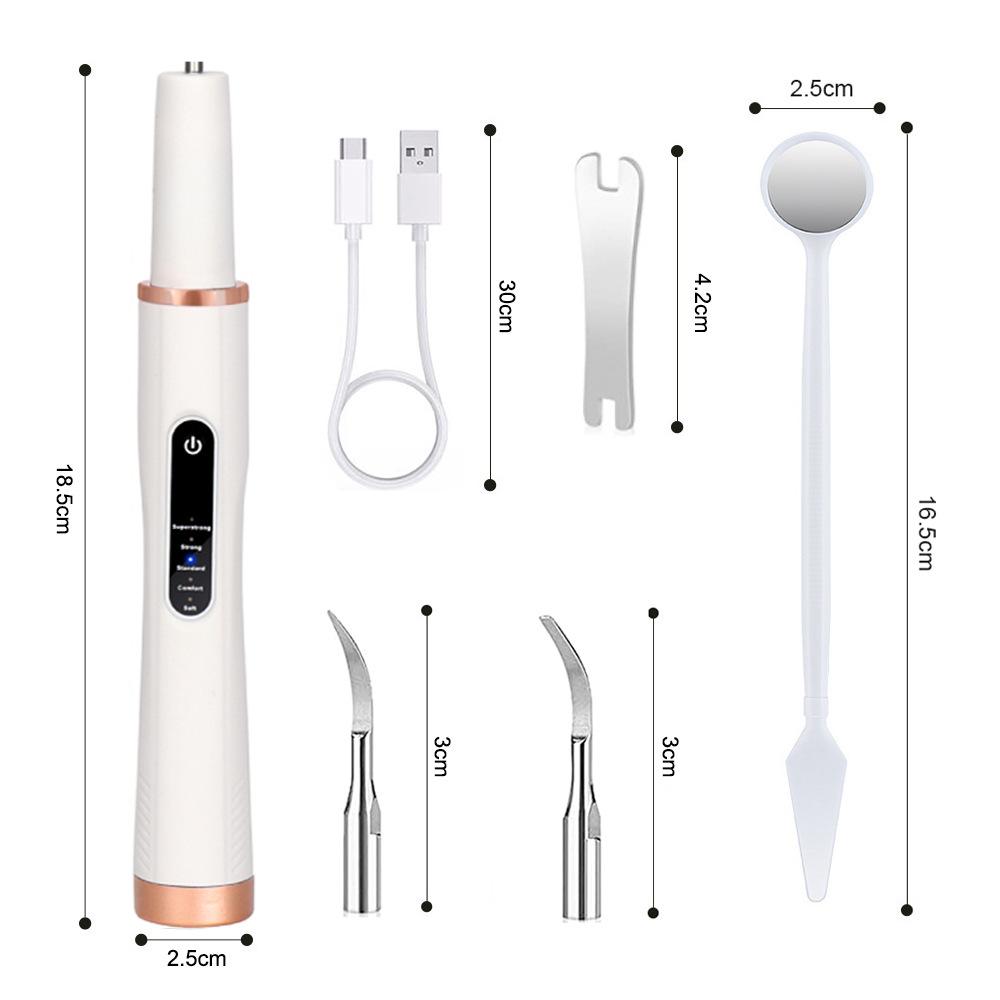 Dental-Scaler, Ultraschall-Zahnsteinentfernung, elektrischer Schall-Plaque-Entferner zur Zahnverfärbung, Zahnsteinaufhellung