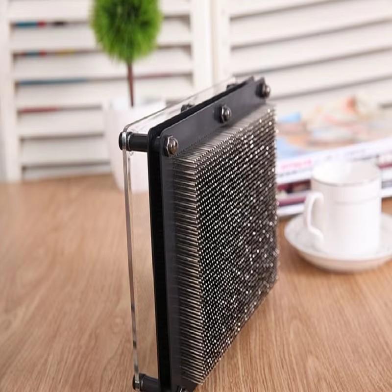 3D Versatile Needle Painting Creative Children's Play Hand Model Office Ornament Plastic Handprint Birthday Gift Crafts