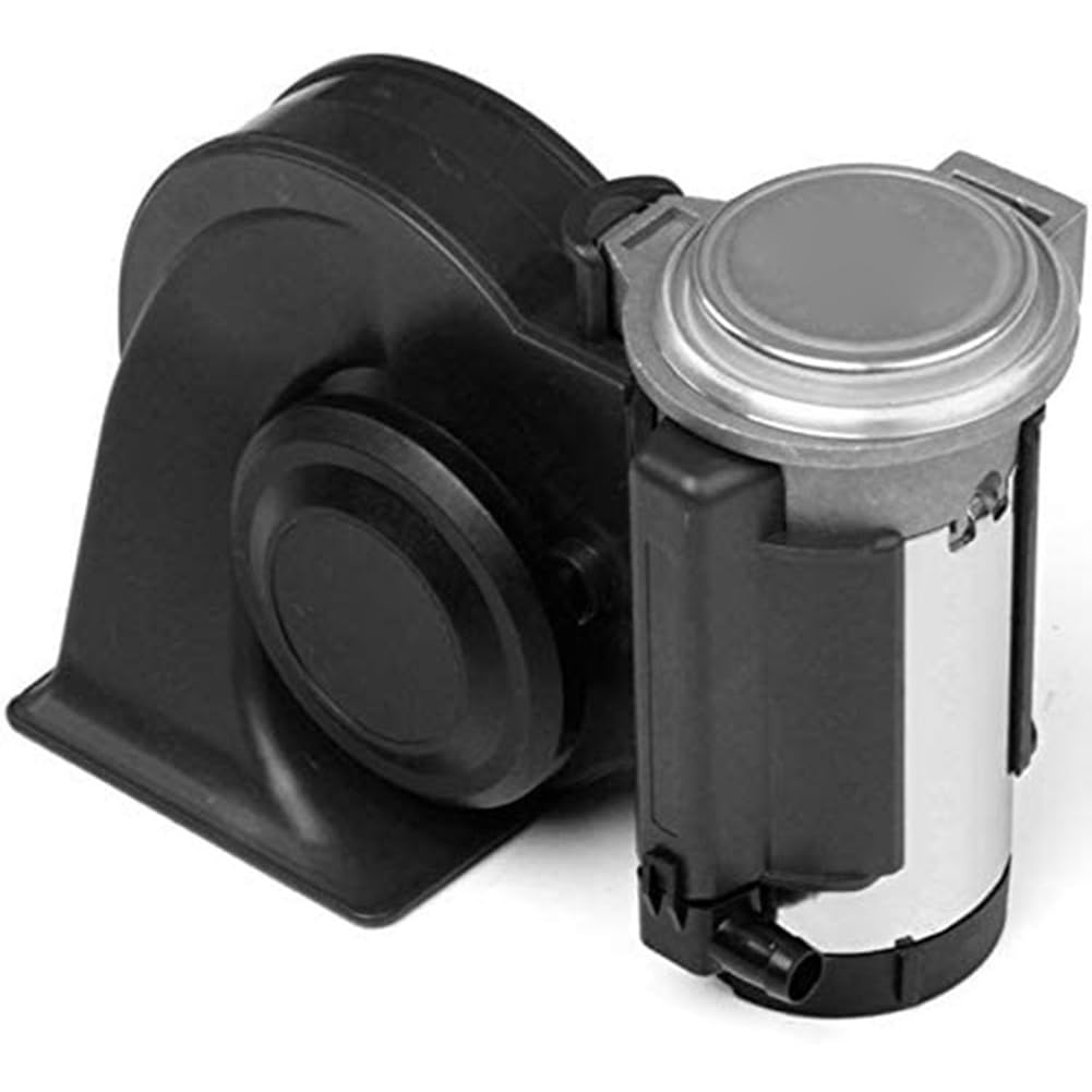Nsodigry Snail Air Horn with Relay Wire Harness 24V 150Db Super Loud Two-Tone Car Horn for Truck By Parts