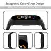 For Xiaomi Band 7 Rugged Armor Integrated Case+Strap for Mi Band 6/5 All-round Protection TPU Watch Strap Cover Replacement Bracelet
