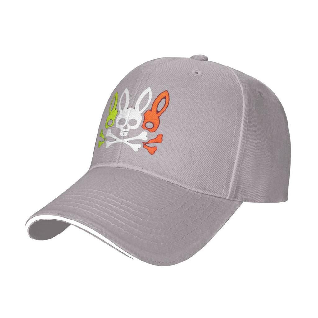 Green White Orange Skeleton Rabbits Cartoon Camping Baseball Caps Men Bunny Unisex Male Beach Golf Hat Hip Hop Trucker Cap