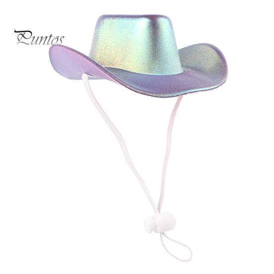 

Ковбойская шляпа для домашних животных для маленьких собак и кошек, кепка для косплея, пляжная шляпа с козырьком, костюм щенка, аксессуары для уличной вечеринки, реквизит для фотосессии разноцветный