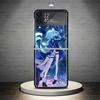 Genshin Impact Furina Phone Case For Samsung Galaxy Z Flip 7 6 5 4 3 5G Shockproof Cover Z Flip7 Flip6 ZFlip5 Flip3 Flip4 Luxury