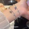 Zircon Grape Cherry Bracelet Women Sweet Elegant Luxury Stylish Hand Jewelry