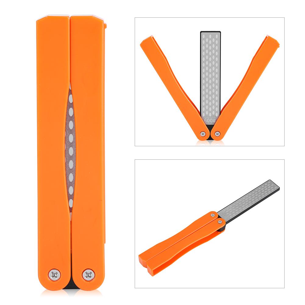 Mini skládací oboustranný brousek 400/600# Brousek na kámen Broušení na kámen