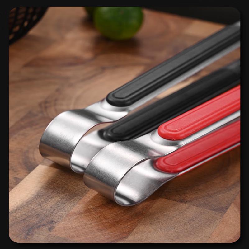 Stainless Steel BBQ & Food Tongs Set