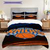 New York Knicks Colori Audaci Set Dinamico Tre Pezzi(1 * copripiumino + 2 * federa, senza nucleo)Copripiumino e federa Morbido e confortevole