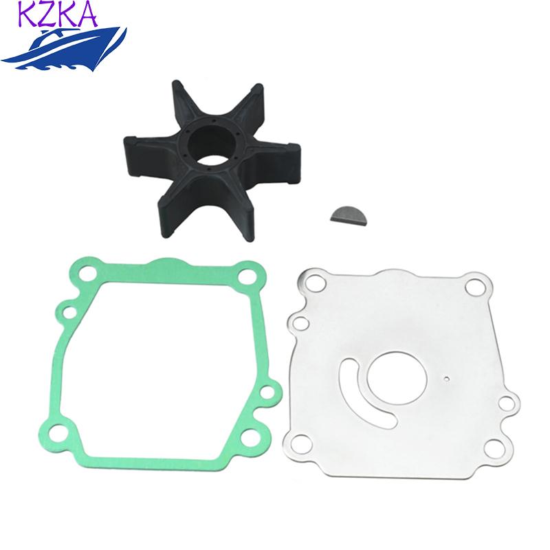 17400-87E04 Water Pump Impeller Kit For Suzuki DT90 DT100 DF60 DF70 Boat Motor 17400-87E00 17400-87E01 17400-87E02 Aftermarket 17400-87E04