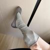 Geteilte Zehen-Socken - Leichte Knöchelsocken für Frühling/Sommer mit atmungsaktivem, gestapeltem Design im Ballett-Stil