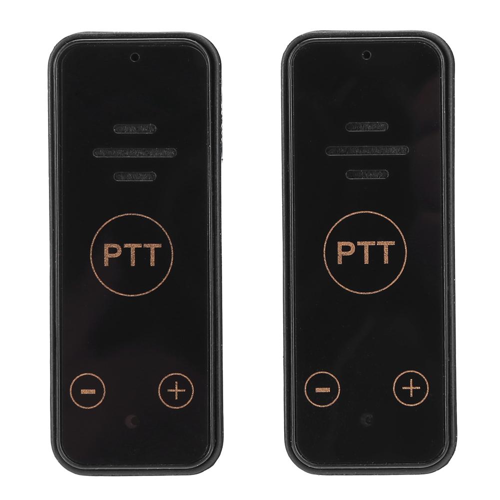 

2 шт. Мини-рация 0,5 Вт 400‑470 МГц радиопередатчик наушник с ушным крючком наушники