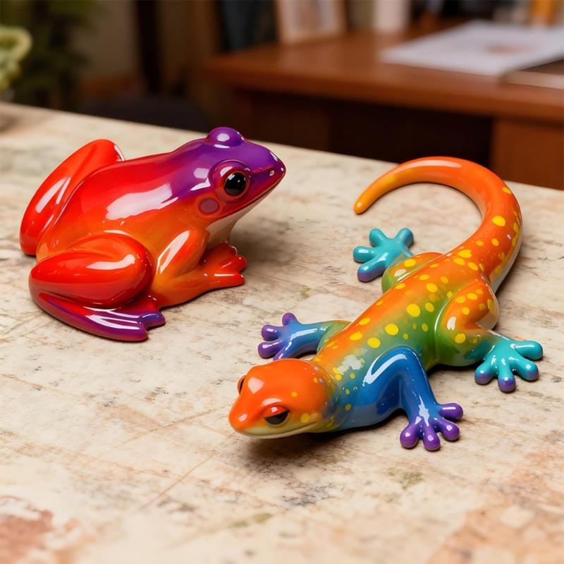 Flexible Silicone DIY Mold for Cartoon Desktop Animal Resin Figurines Crafting Easy Demolding Craft Home Decoration